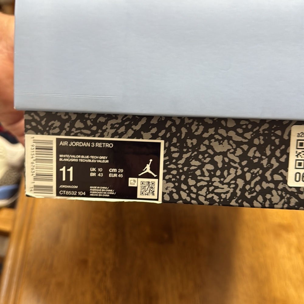Jordan 3 unc - Picture 8 of 8